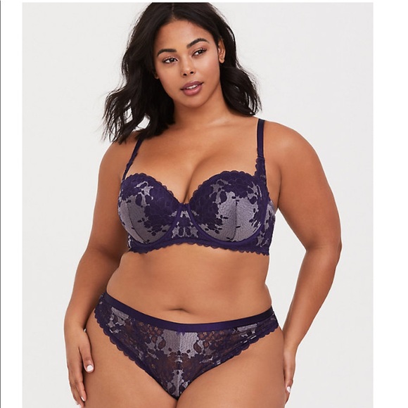 Torrid Purple Push-up and Strapless Bra - Picture 9 of 12